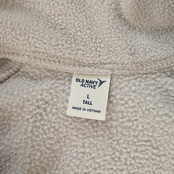 Old Navy Women's Purple Quarter-Zip Fleece Pullover Sz L - Picture 5 of 10